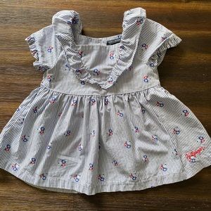 Tommy Hilfiger Girls Red, White & Blue Tunic 3T